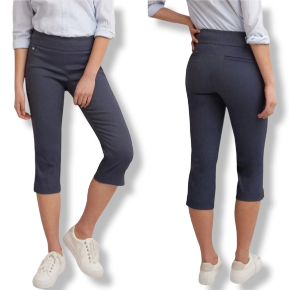 NWT Rekucci Capri w/Tummy Control and Secret Pocket